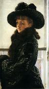 James Joseph Jacques Tissot Mavourneen oil painting artist